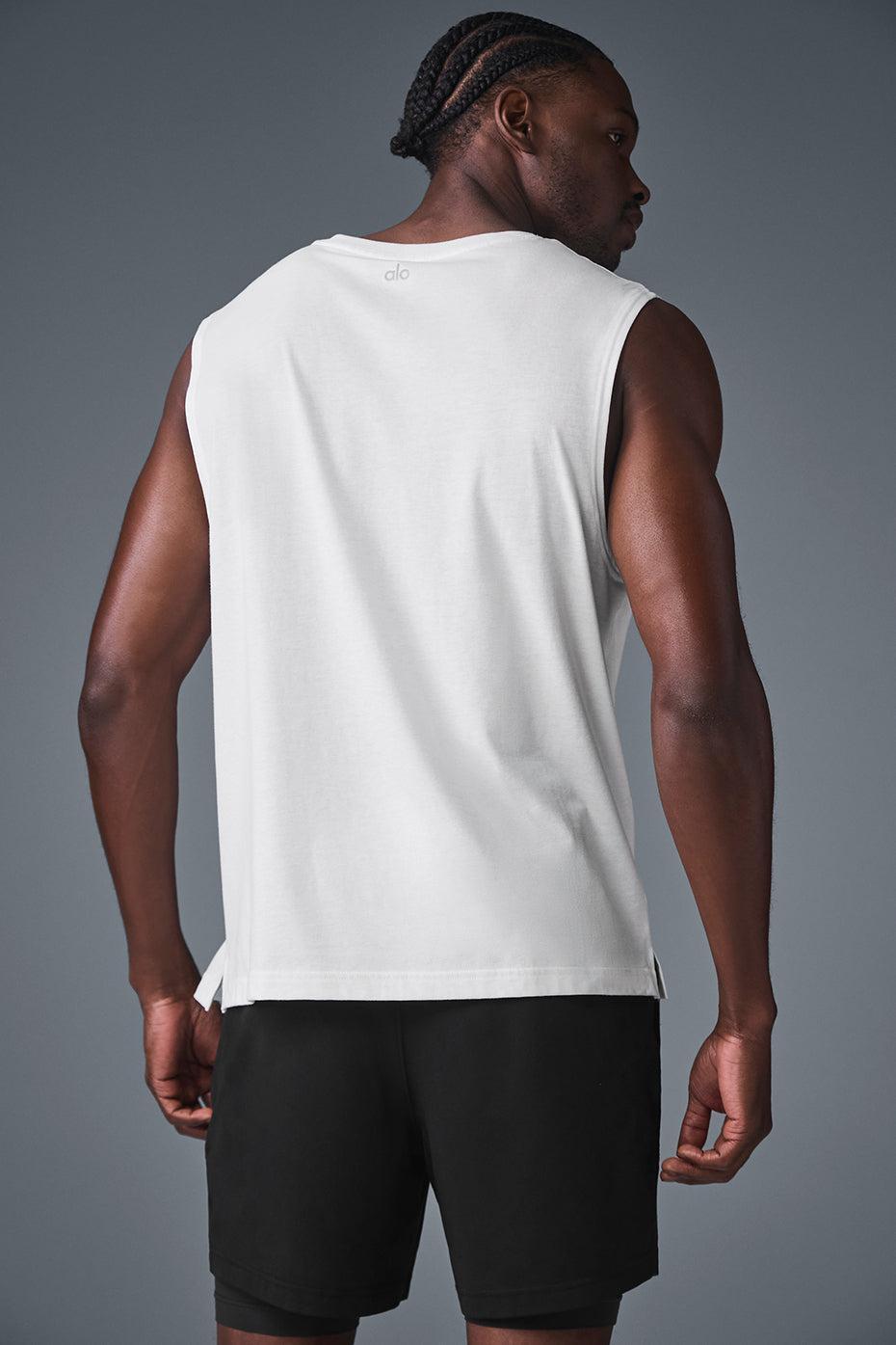 The Triumph Muscle Tank - White Product Image
