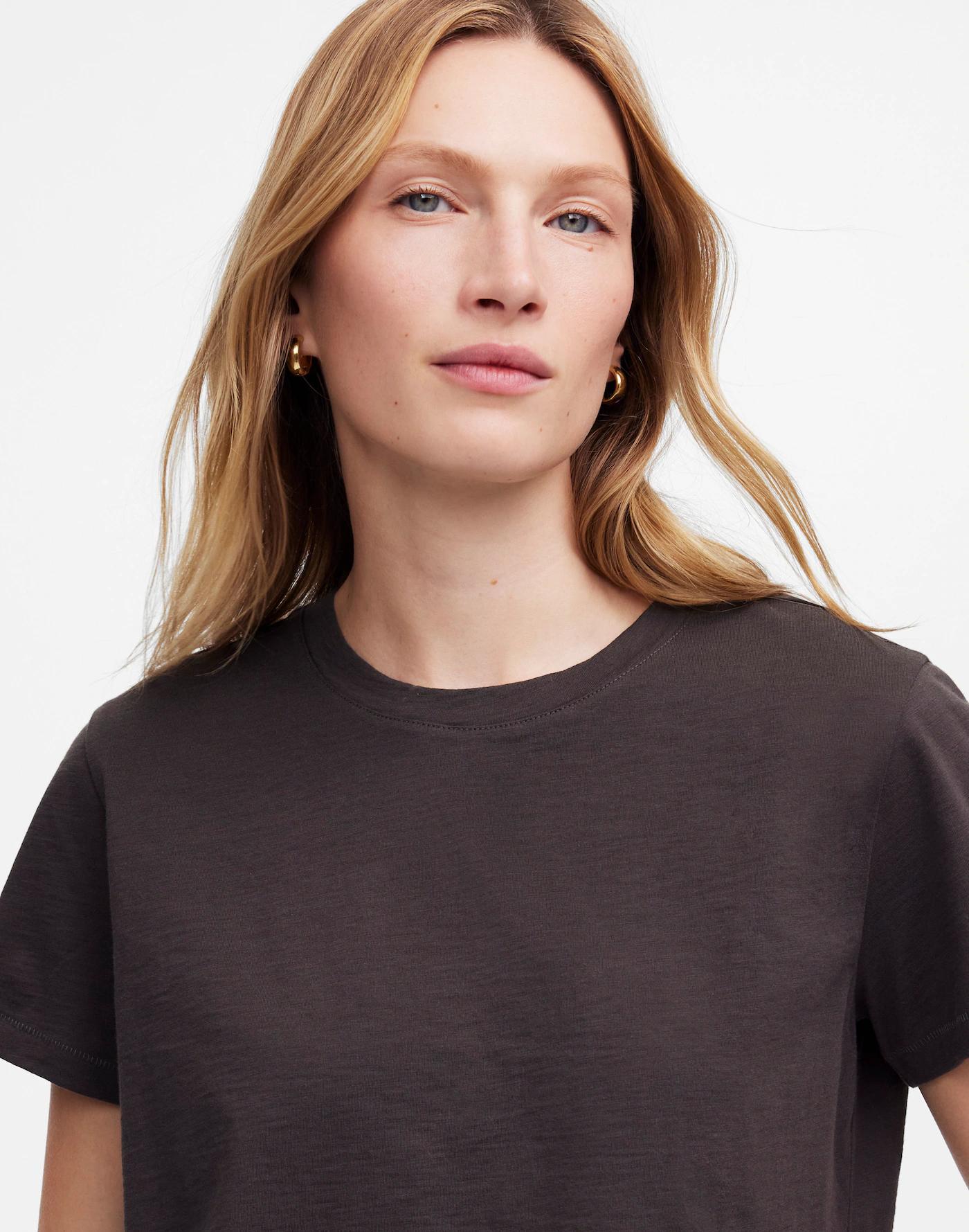 Slub Boxy-Crop Tee Product Image
