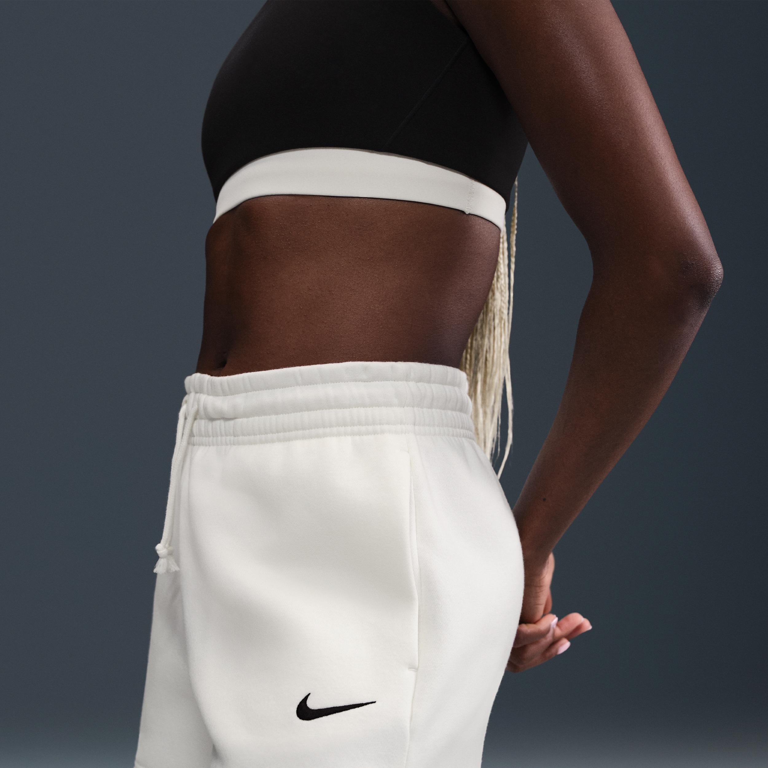 Women's Nike Sportswear Phoenix Fleece Mid-Rise 4" Shorts Product Image