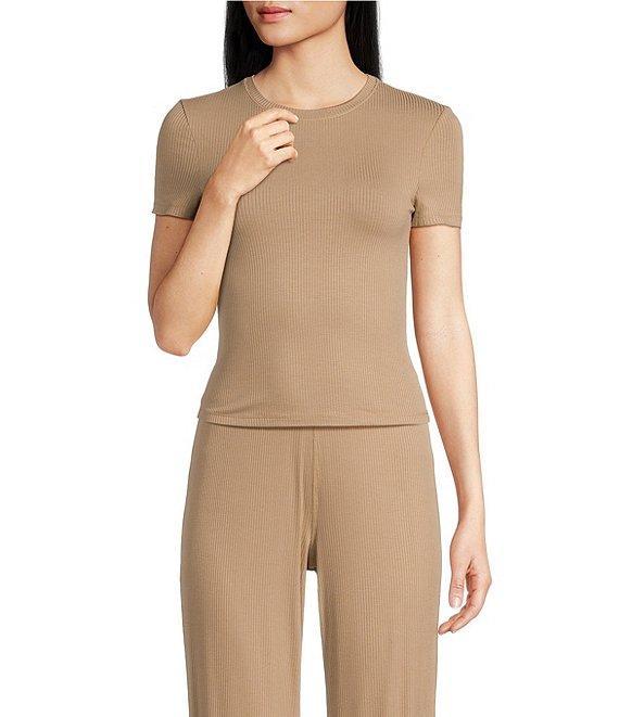UGG Emilia Ribbed Knit Coordinating Bandeau Lounge Top Product Image