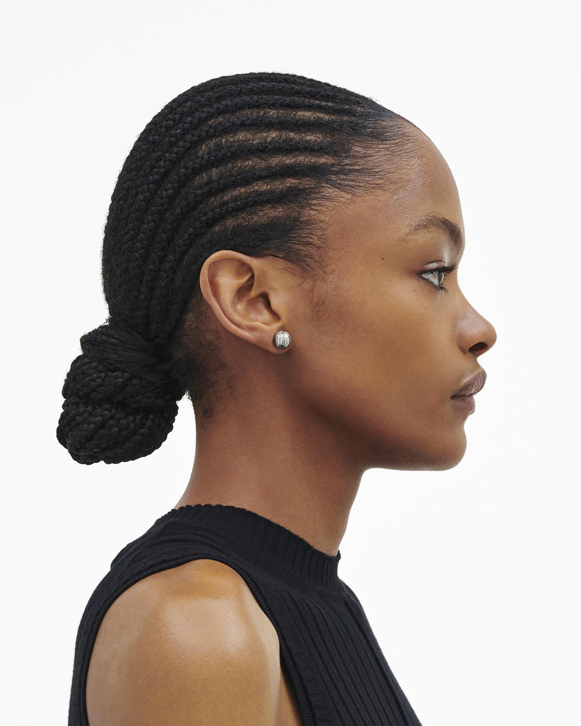 The Monogram Stud Earrings Product Image