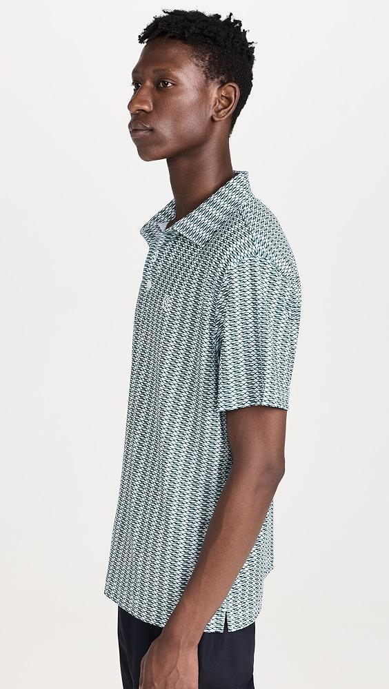 Quiet Golf Monogram Waves Polo | Shopbop Product Image