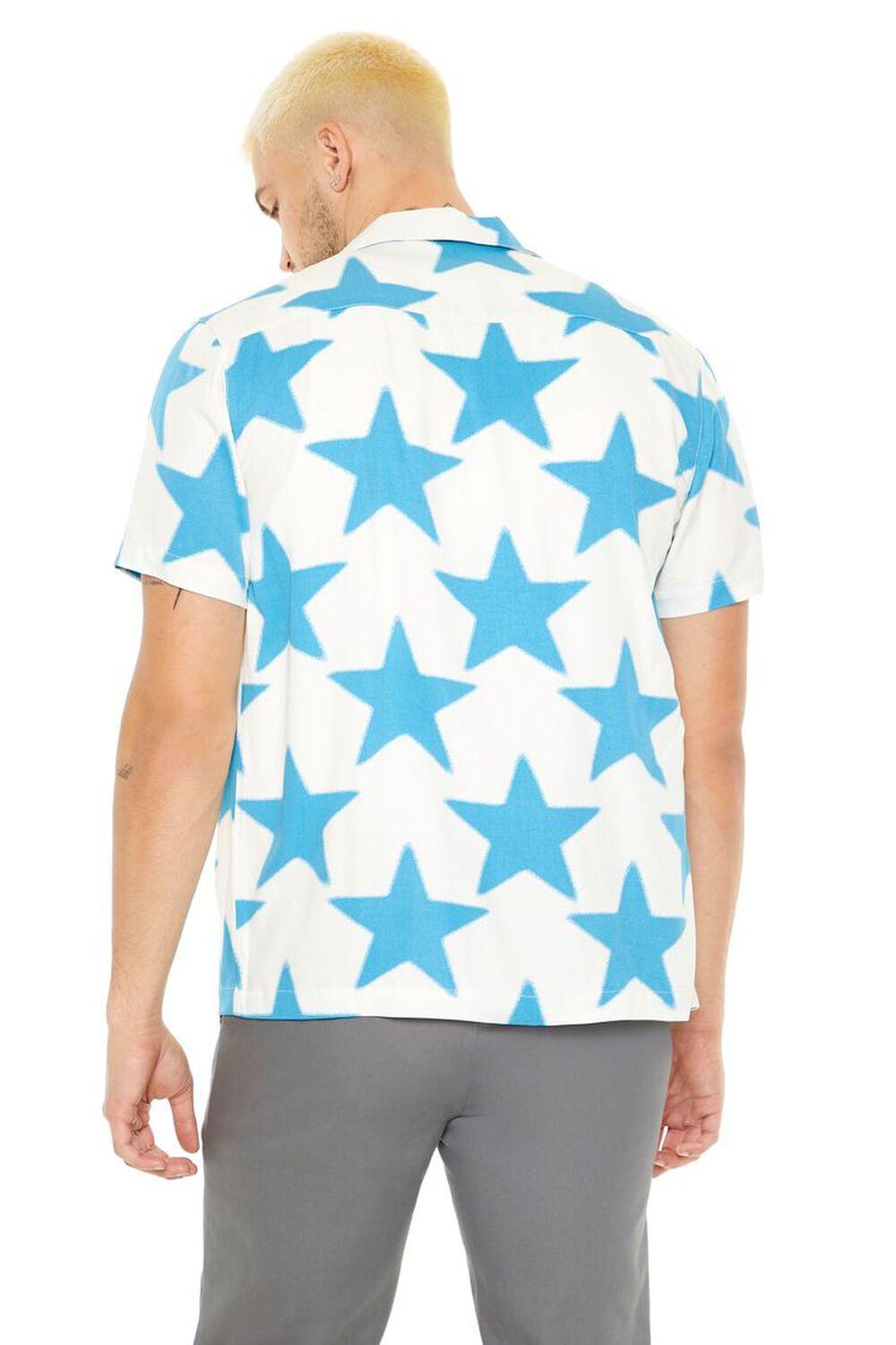 Star Print Button-Up Shirt | Forever 21 Product Image
