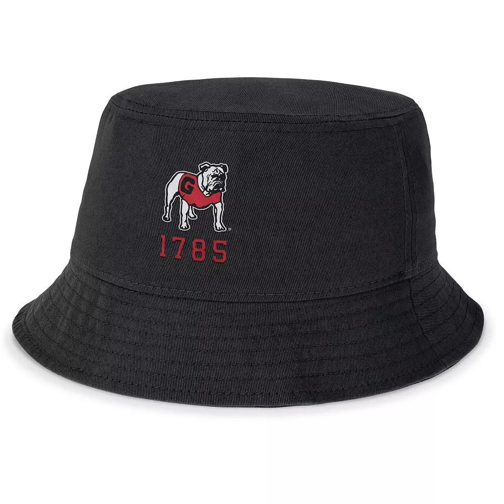 Men's Nike Black Georgia Bulldogs Legacy Apex Bucket Hat, Size: Small Product Image