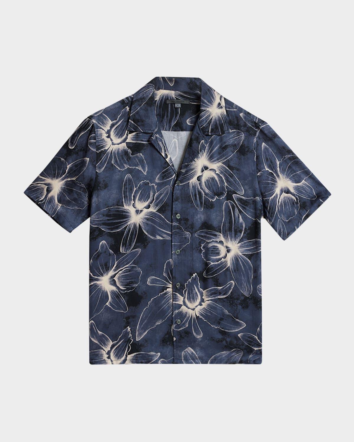 Mens Dan Floral Camp Shirt Product Image