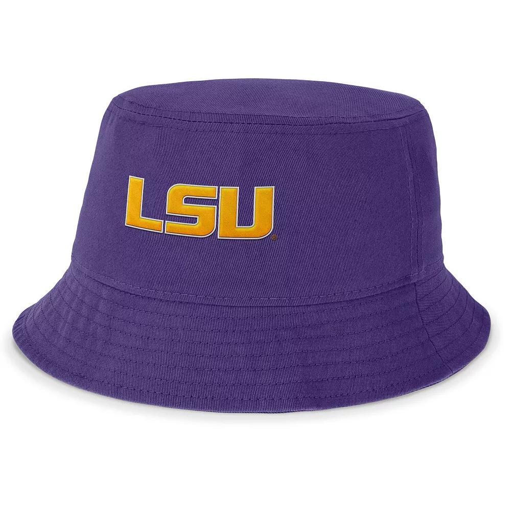 Men's Nike Purple LSU Tigers Local Apex Bucket Hat, Size: Small Product Image