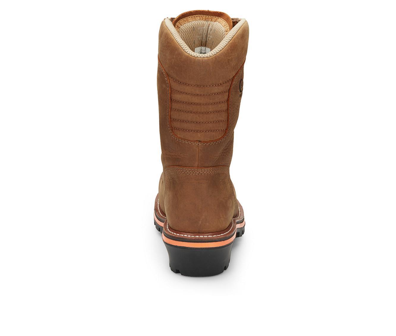 Men's Chippewa Boots Thunderstruck 10" Composite Toe Waterproof Work Boots Product Image