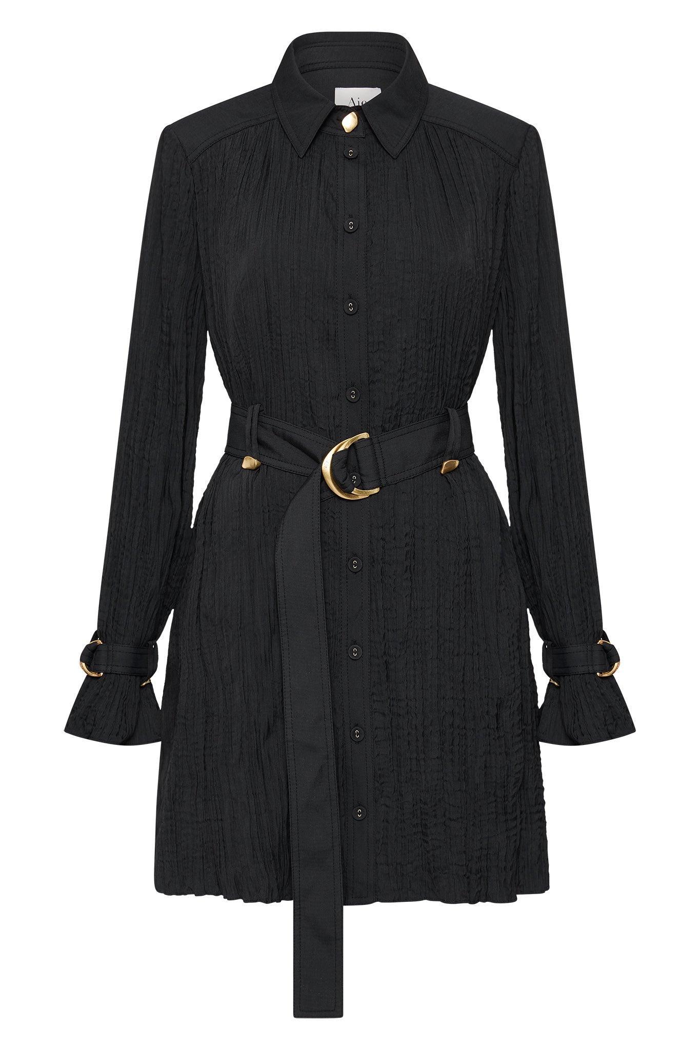 Maya Denim Midi Dress Product Image