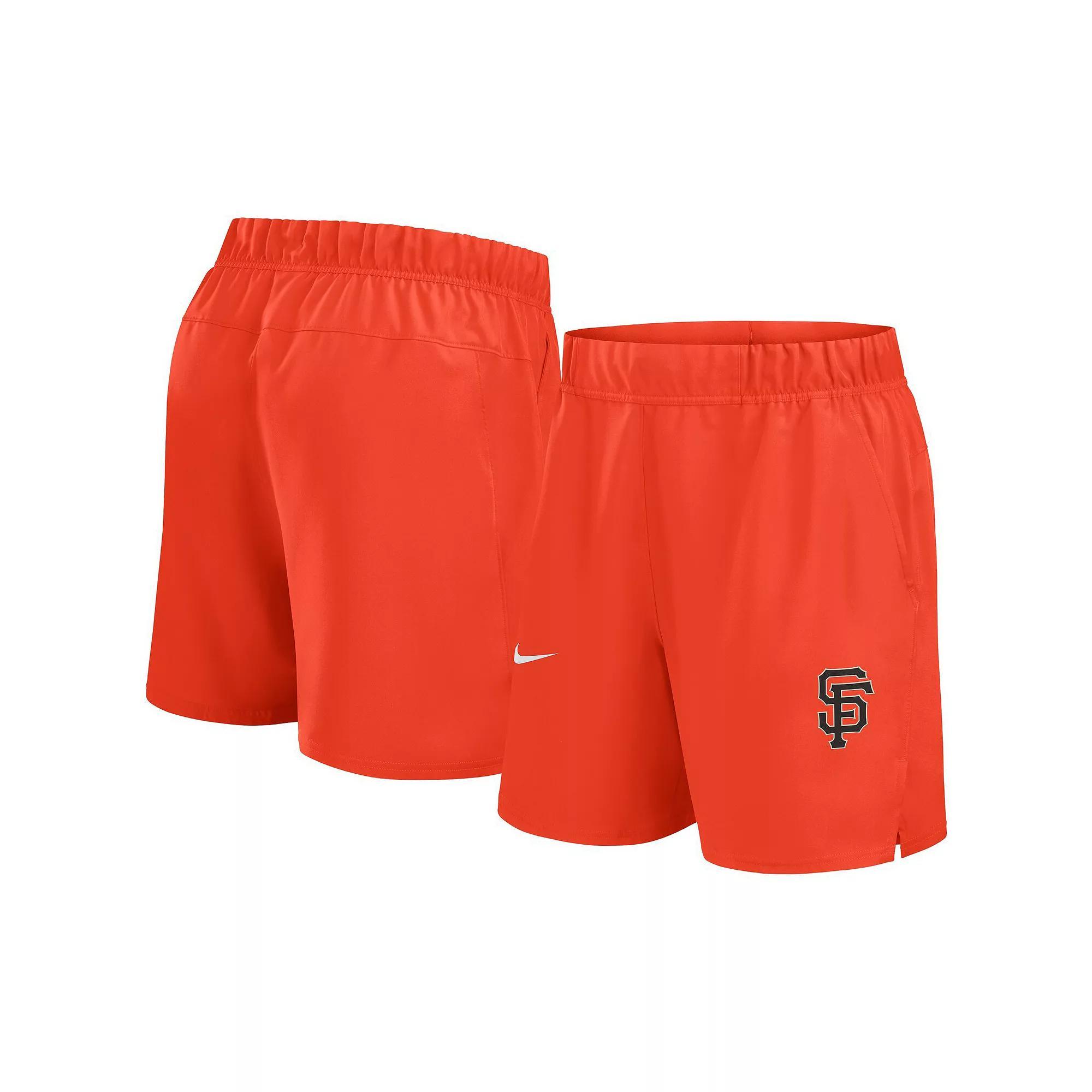 Men's Nike Orange San Francisco Giants Woven Victory Performance Shorts, Size: 2XL Product Image