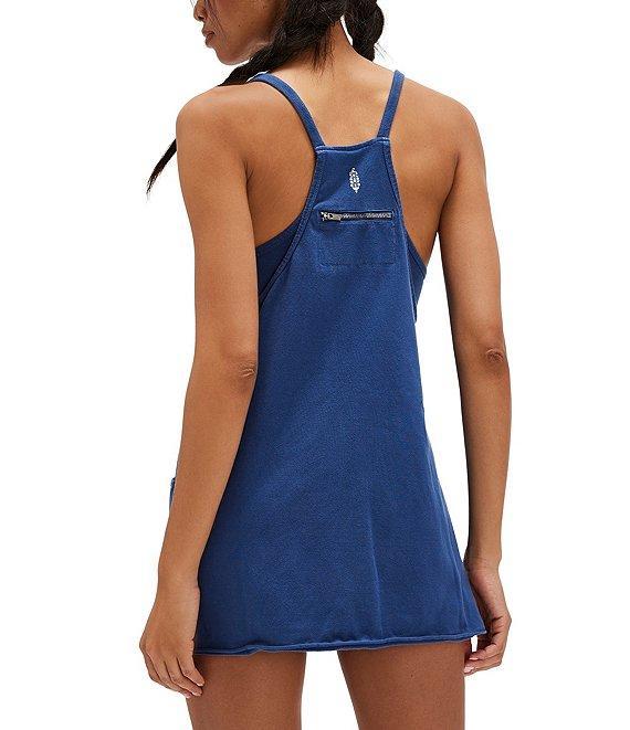 FP Movement Hot Shot V-Neck Sleeveless Patch Pocket Mini Dress Product Image