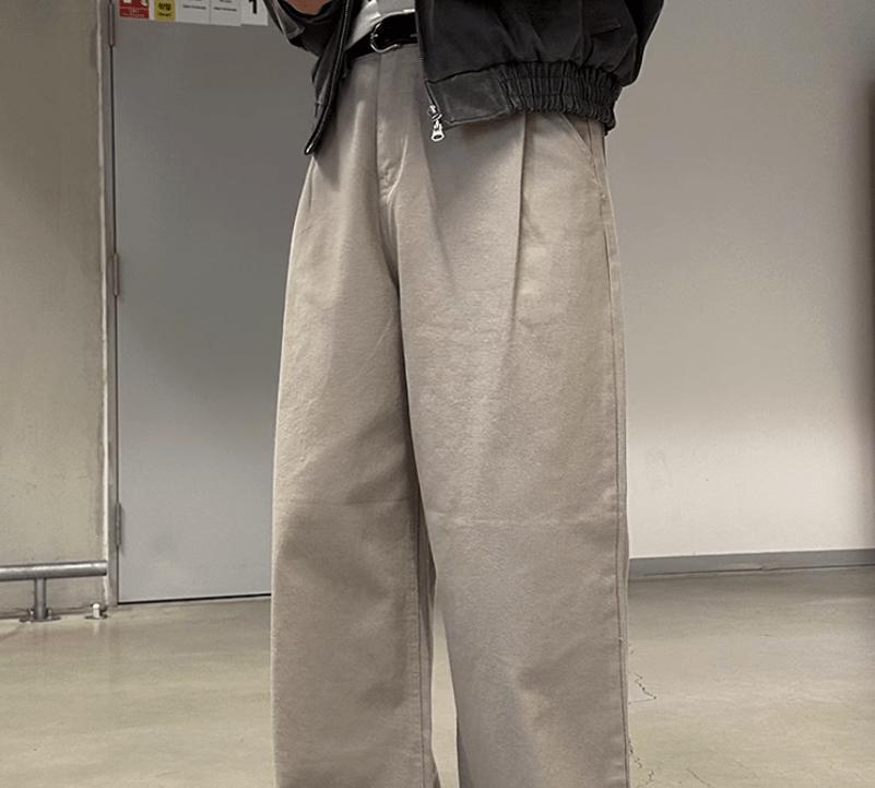 RT No. 12513 KHAKI STRAIGHT JEANS Product Image
