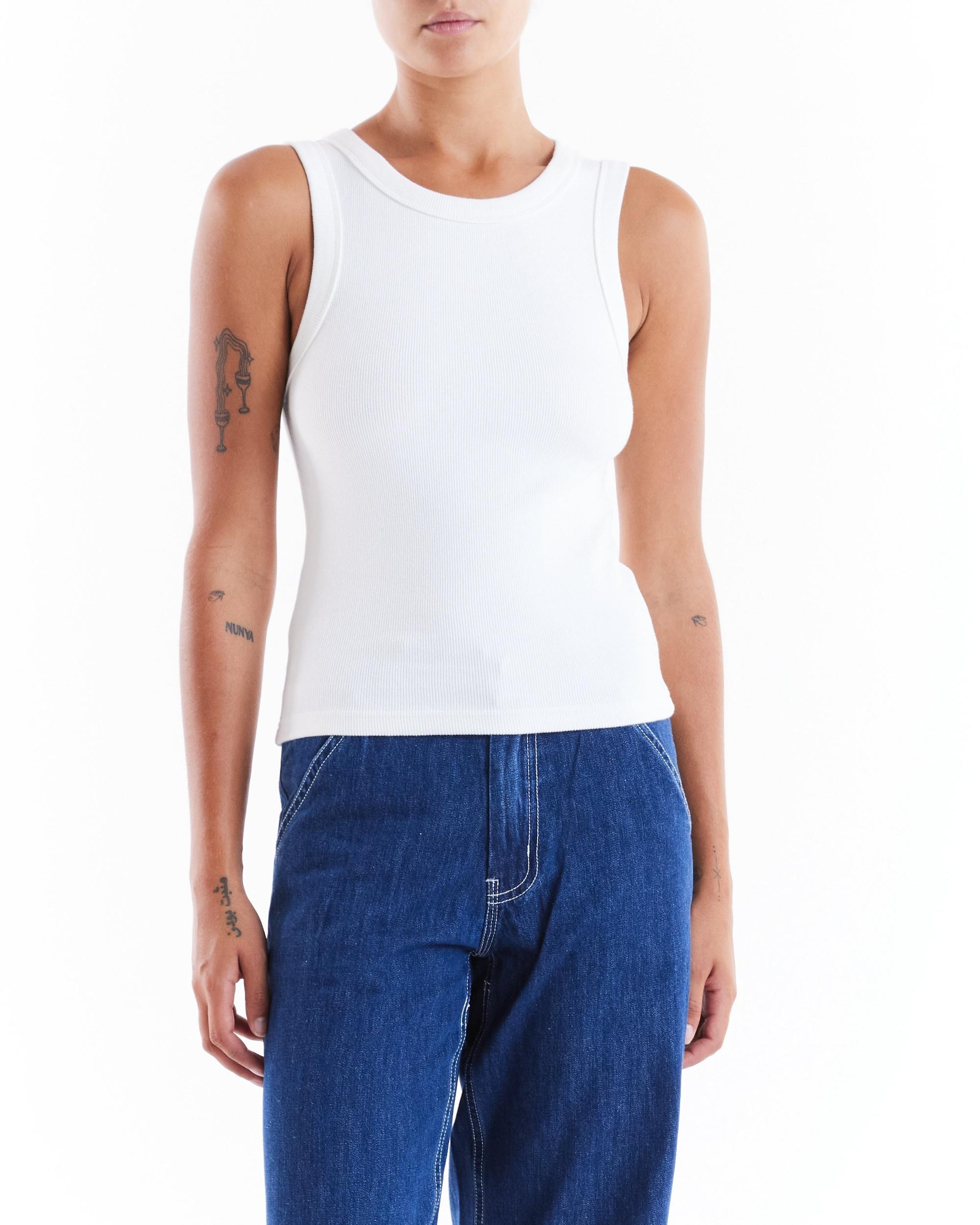 Military Tank - Vintage White Product Image