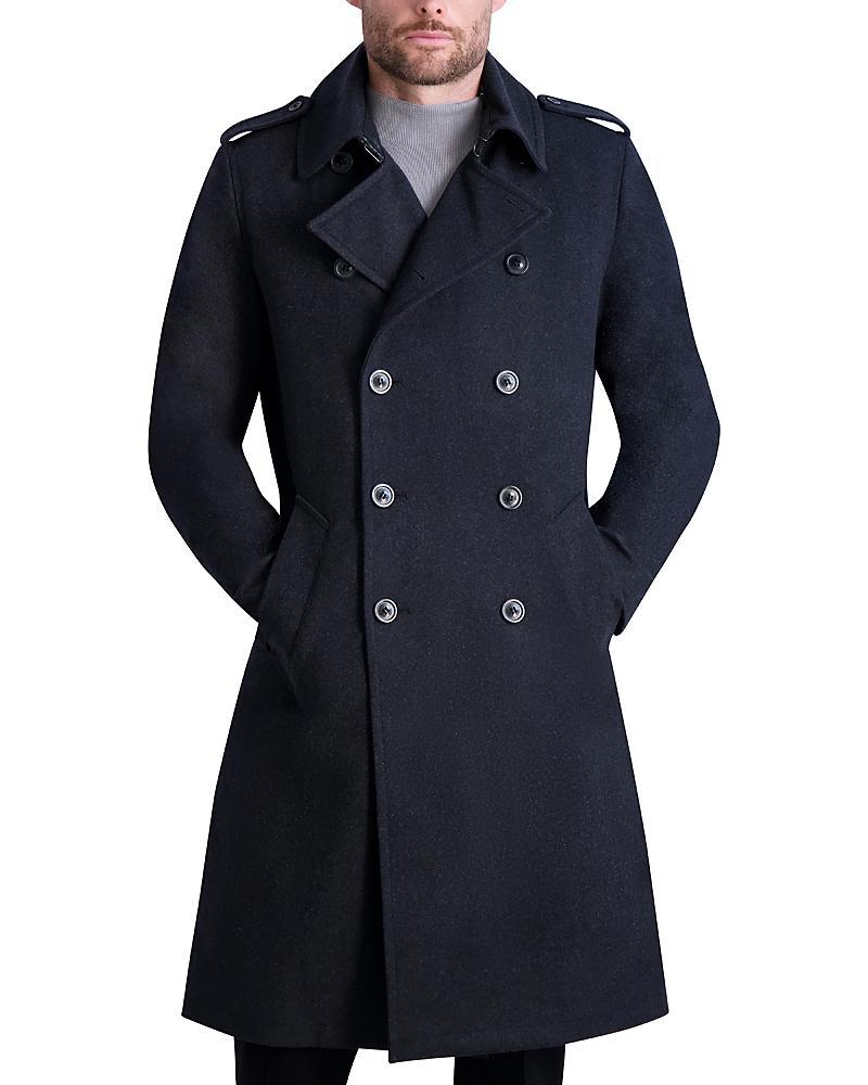 Mens Wool Trench Coat Product Image