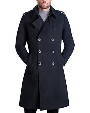 Mens Wool Trench Coat Product Image