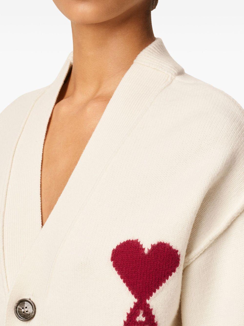 Ami de Coeur wool cardigan Product Image