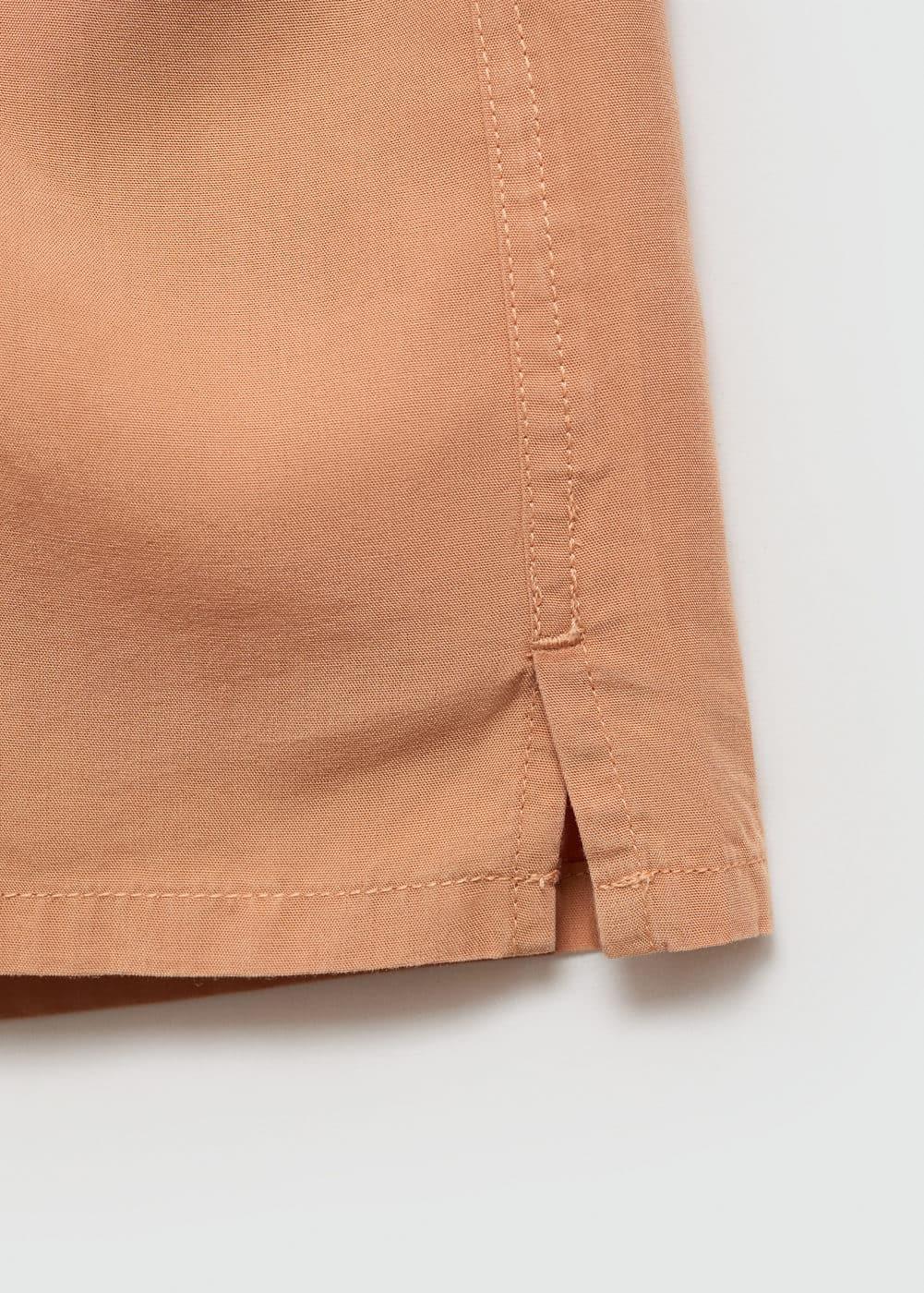 Relaxed-fit 100% Tencel shirt - Men | MANGO USA Product Image