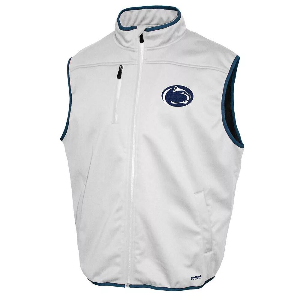 Men's Penn State Nittany Lions Zip Up Softshell Vest, Size: XL, Psu White Product Image