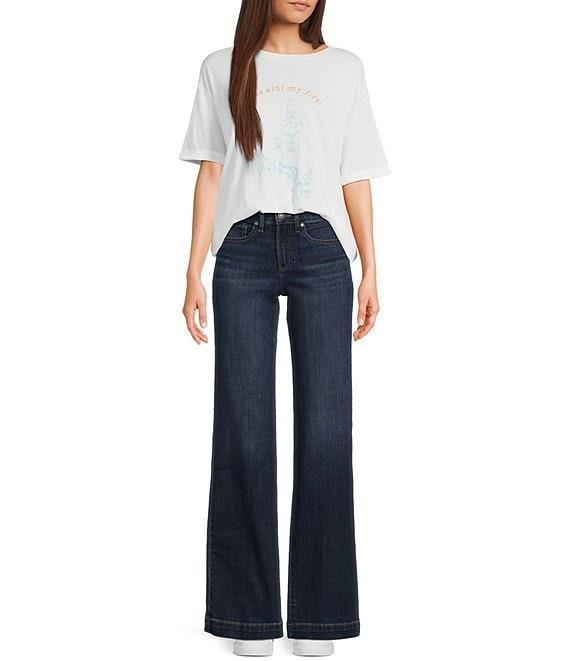 The Laundry Room Short Sleeve Ain't My First Rodeo Graphic Oversized T-Shirt Product Image