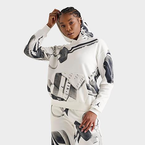 Jordan Brooklyn Fleece Women's Printed Pullover Hoodie Product Image