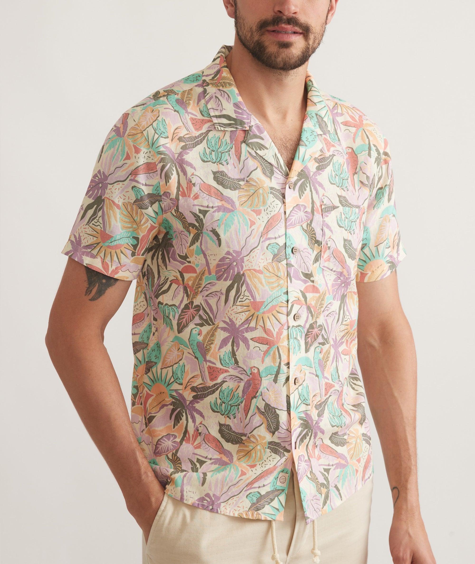 TENCEL Linen Resort Shirt Product Image