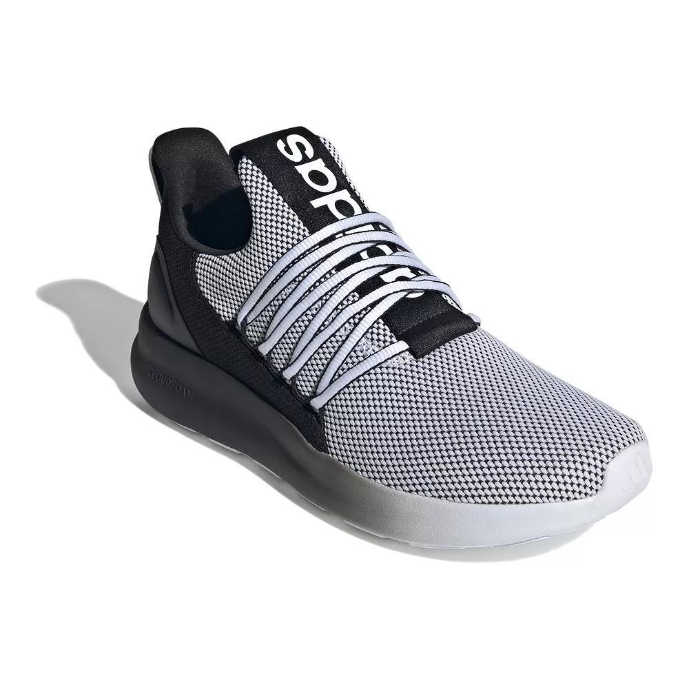 adidas Lite Racer Adapt 7.0 Men's Running Shoes, Size: 11.5 4E, White Core Black Product Image