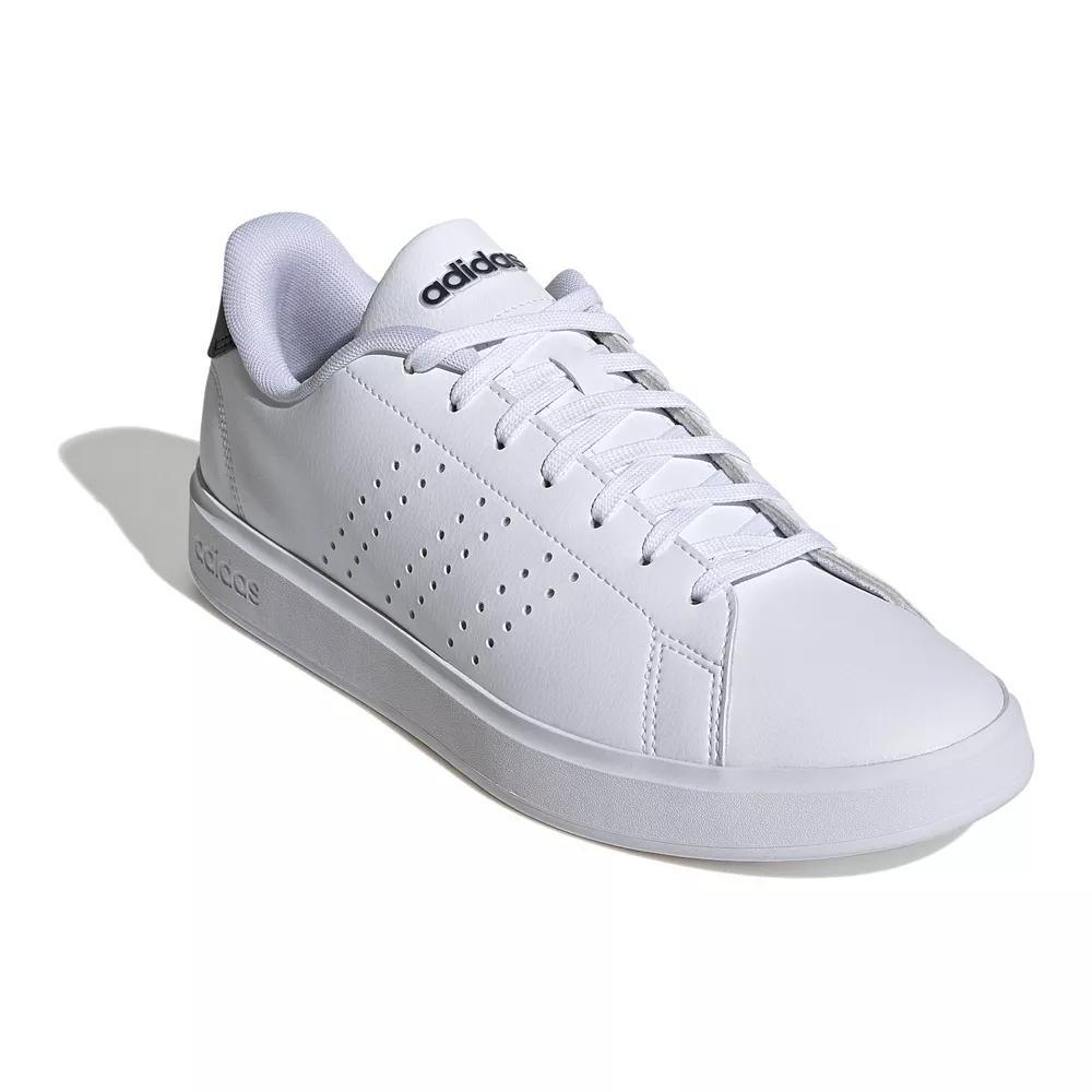 adidas Advantage 2.0 Men's Shoes, Size: 8, White Black Ink Product Image