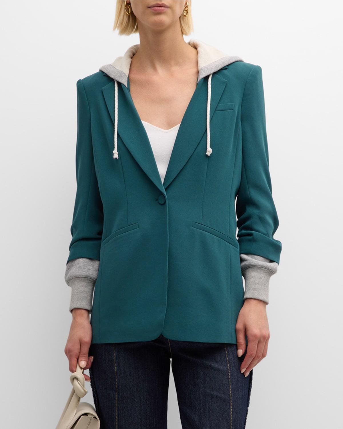 Cinq a Sept Khloe Hooded Blazer Product Image