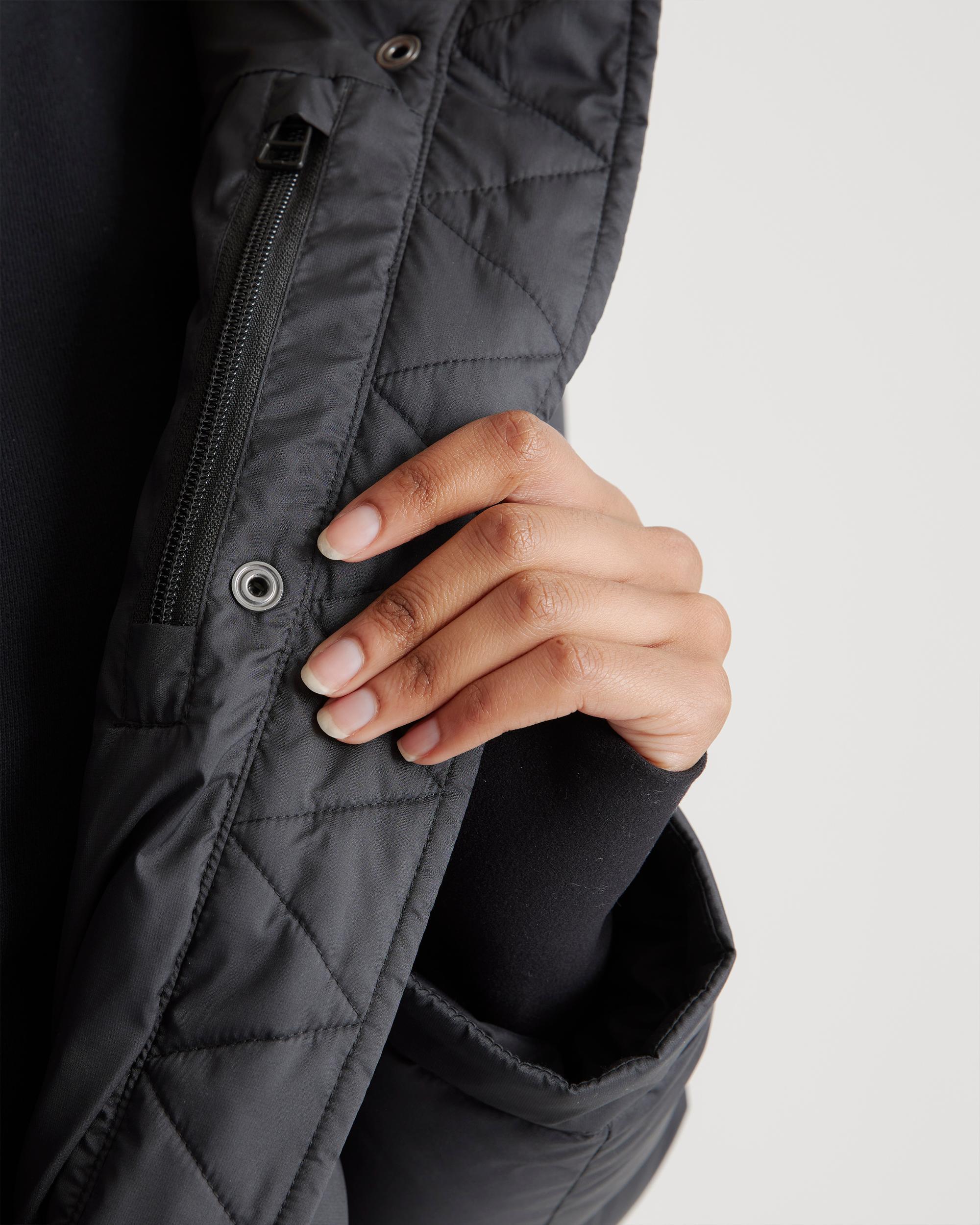 Quince | Women's Responsible Down Cropped Puffer Jacket Size XL, Recycled Polyester Product Image