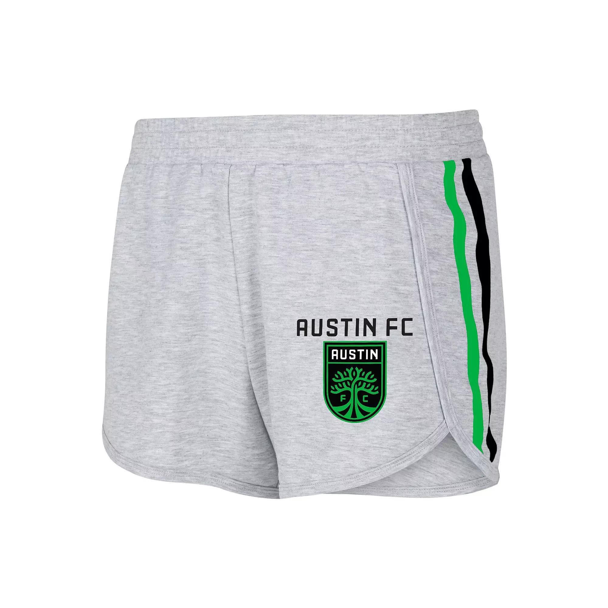 Women's Concepts Sport Gray Austin FC Cedar Tri-Blend Shorts, Size: Medium, Afc Grey Product Image