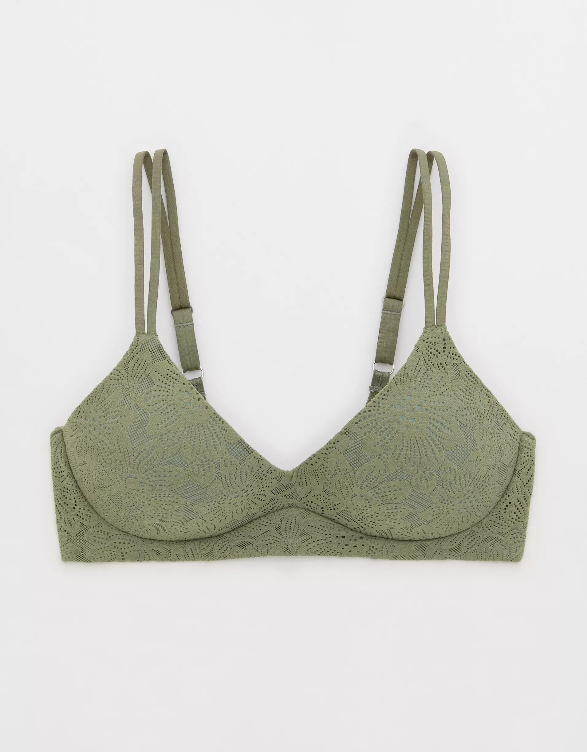 Sunnie Bloom Lace Wireless Push Up Bra Product Image
