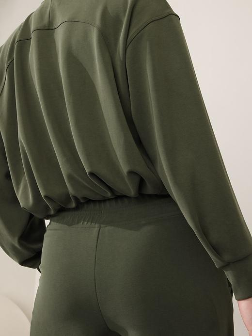 Seasoft Bubble Hem Full Zip Product Image