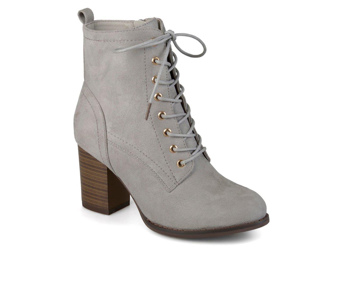 Women's Journee Collection Baylor Lace-Up Booties Product Image