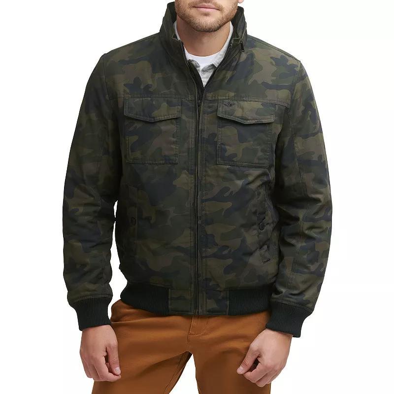 Men's Dockers® 2-Pocket Bomber Jacket, Size: XXL, Green Product Image
