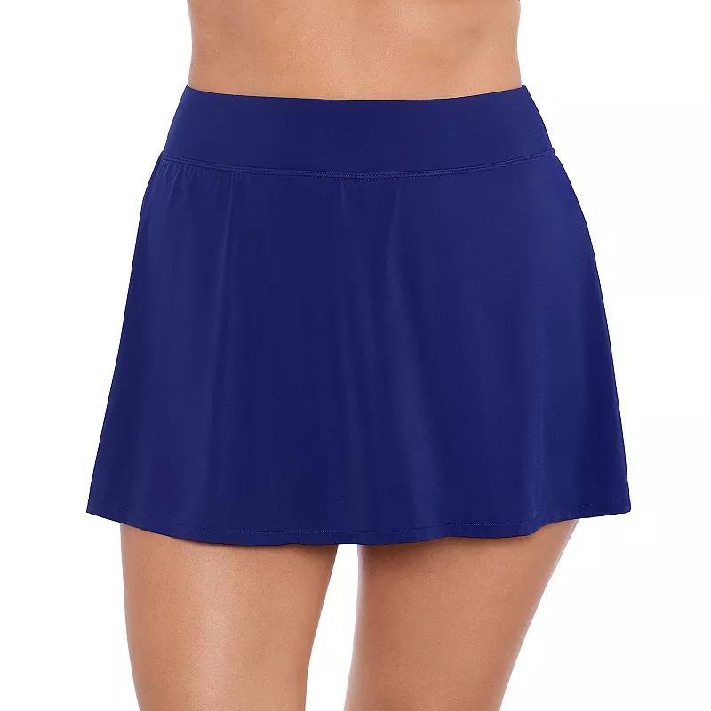 Women's Trimshaper Swim Skort, Size: 14, Ink Product Image