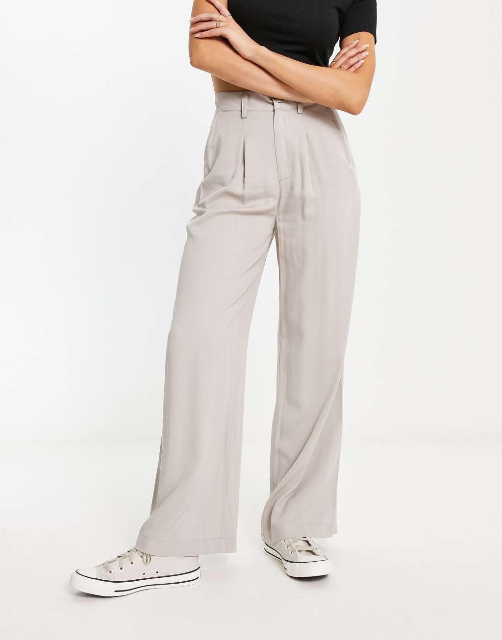 ASOS DESIGN wide leg dad pants Product Image