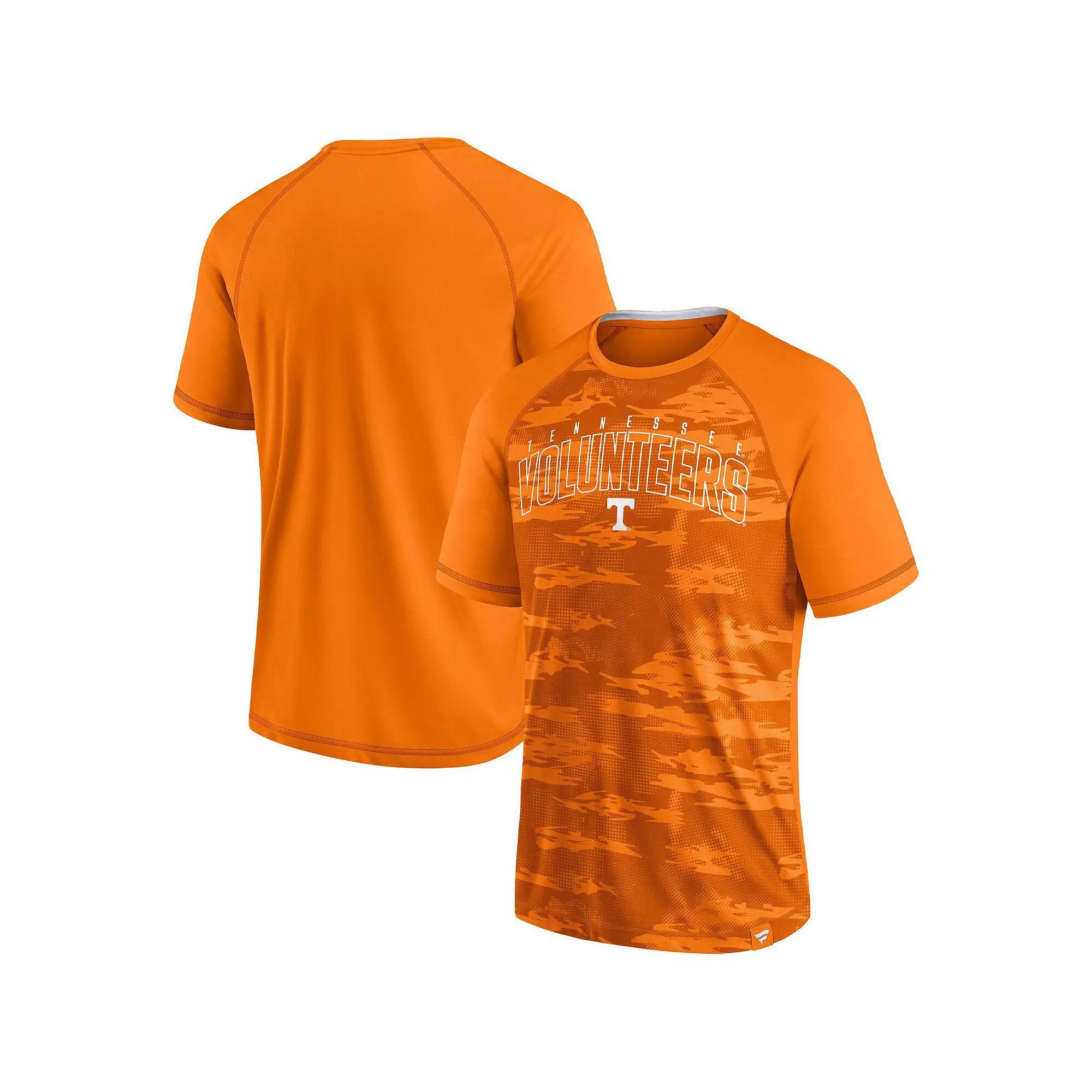 Mens Fanatics Branded Tennessee Tennessee Volunteers Arch Outline Raglan T-Shirt Product Image