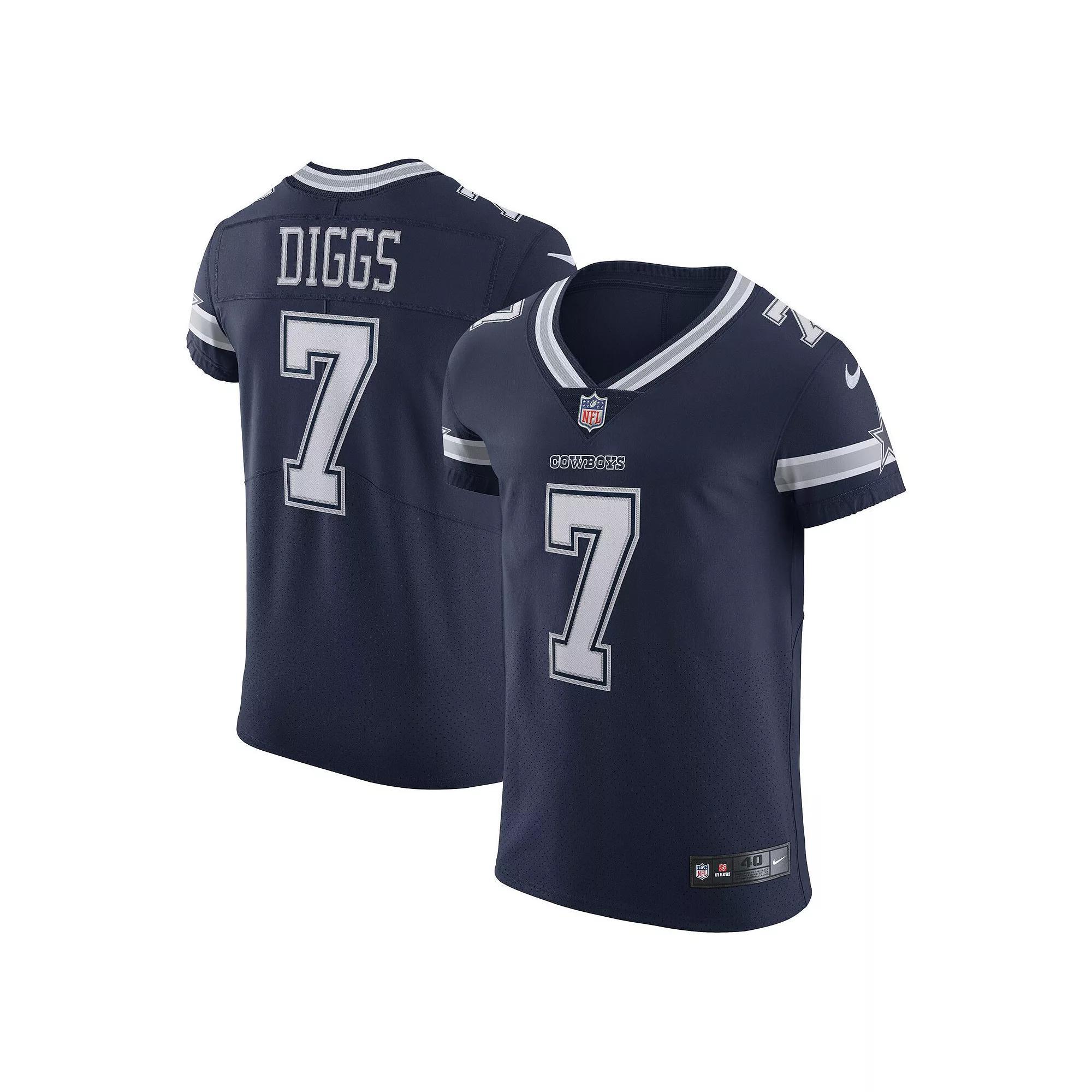 Men's Nike Trevon Diggs Navy Dallas Cowboys Vapor Elite Jersey, Size: 40, Blue Product Image