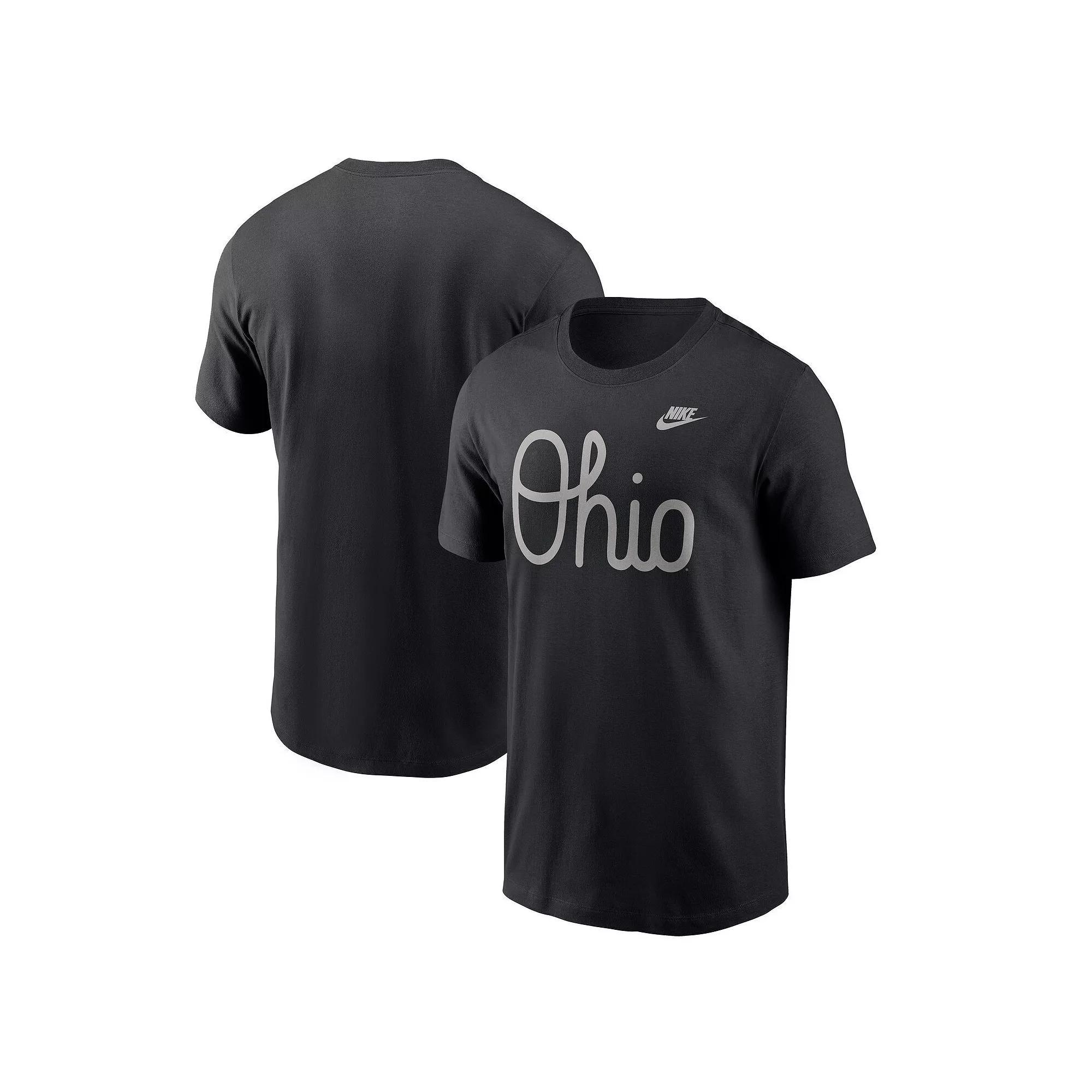 Men's Nike Black Ohio State Buckeyes Vintage Script T-Shirt, Size: XL Product Image