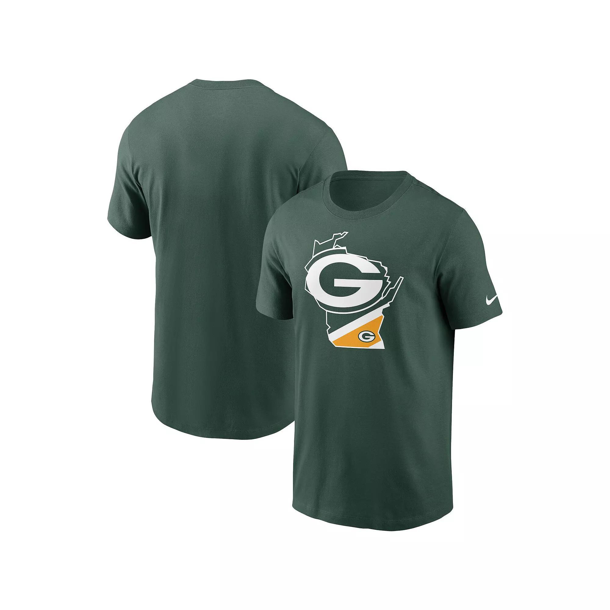 Mens Nike Bay Packers Hometown Collection Wisconsin T-Shirt Product Image