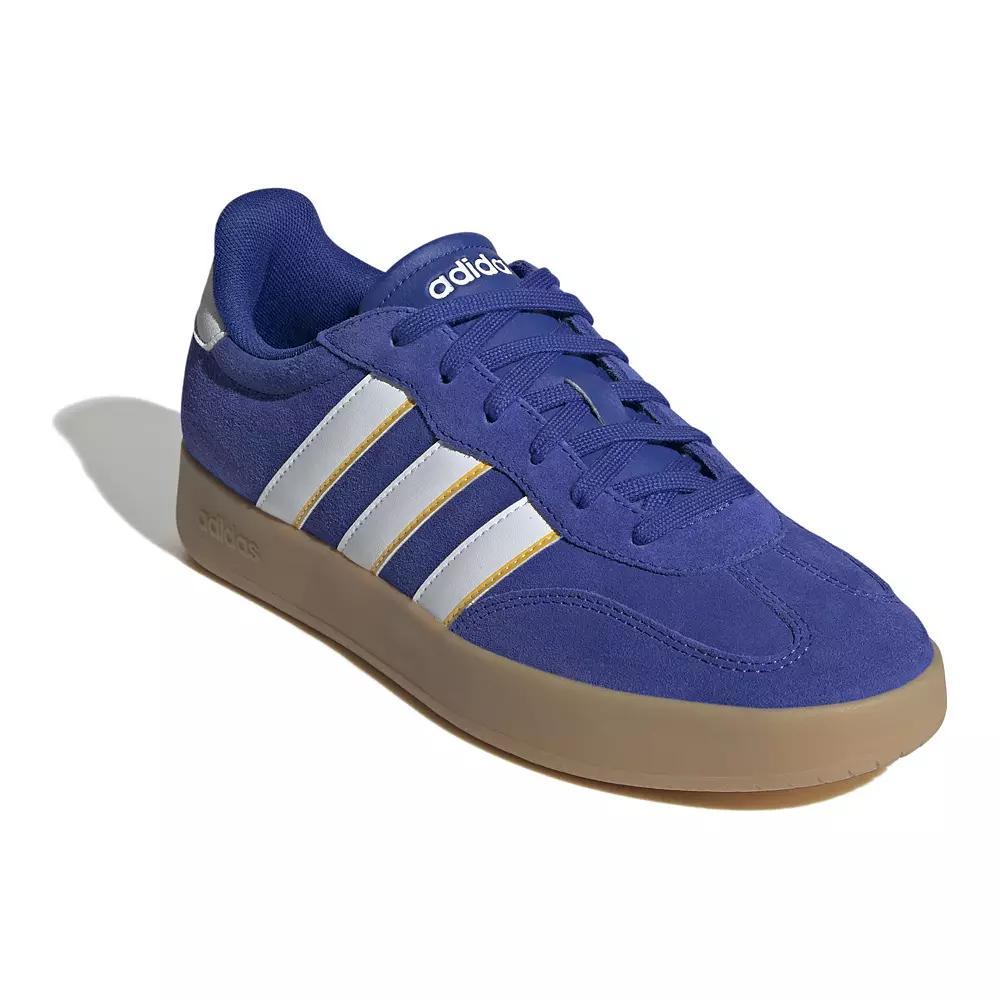 adidas Barreda Men's Sportswear Shoes, Size: 10, Blue White Yellow Product Image