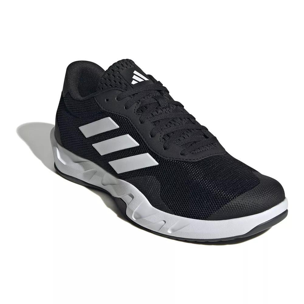 adidas Amplimove Men's Training Shoes, Size: 12, Black White Gray Product Image