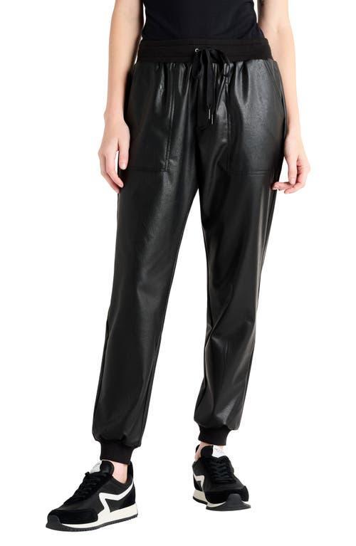 Splendid Leather Joggers Women's Casual Pants Product Image
