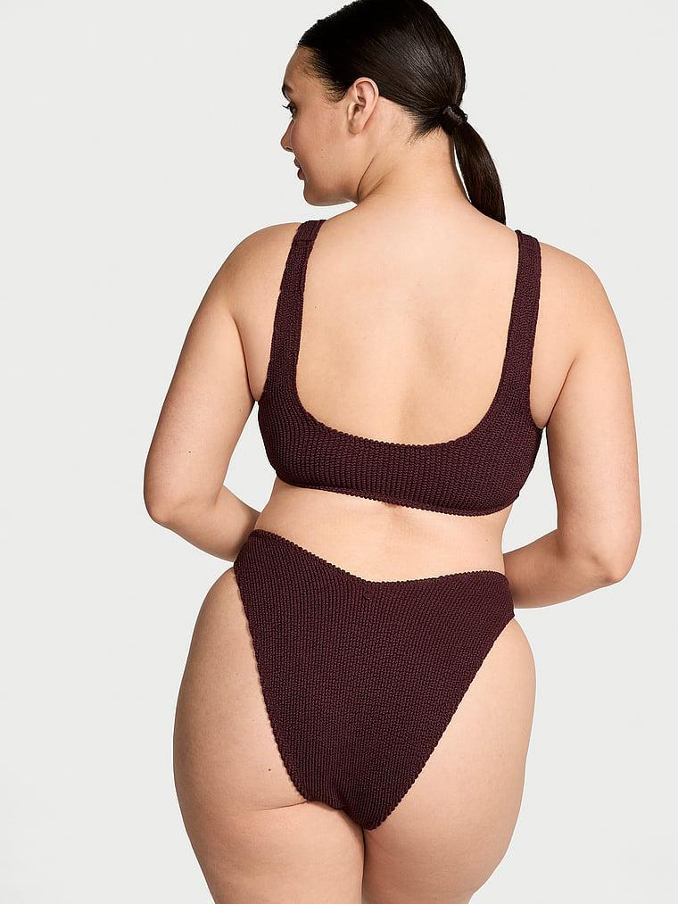 Crinkle Brazilian Bikini Bottom Product Image