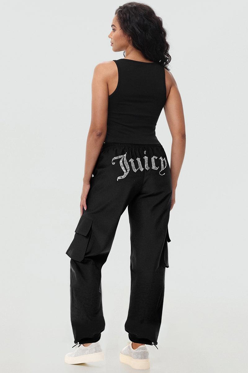Big Bling Woven Cargo Pants Product Image