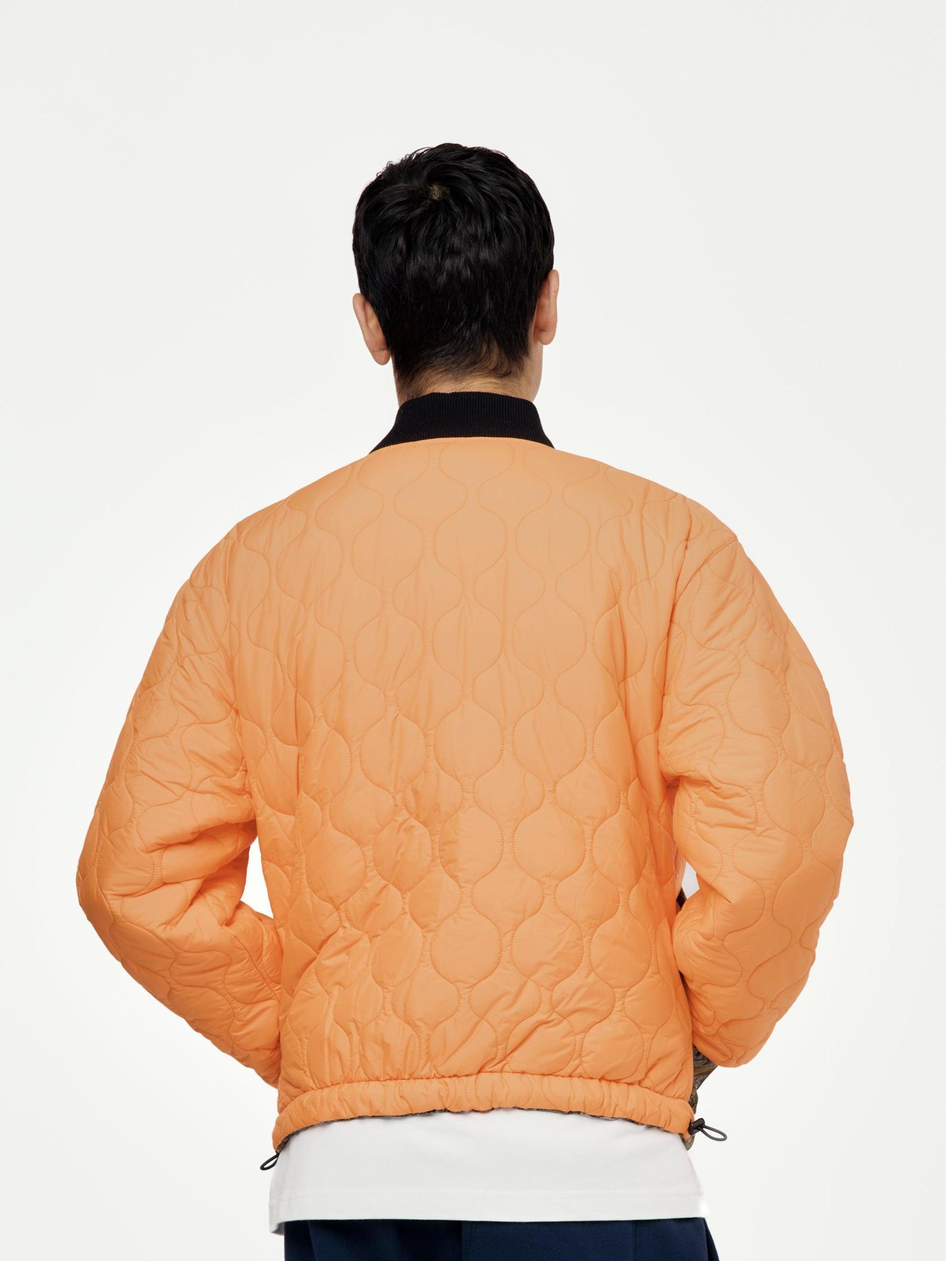 Reversible Canvas Bomber Jacket (Nature Print) Product Image