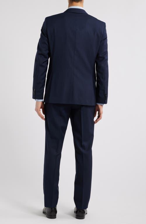 HUGO BOSS Boss Huge Dark Blue Wool Suit Product Image