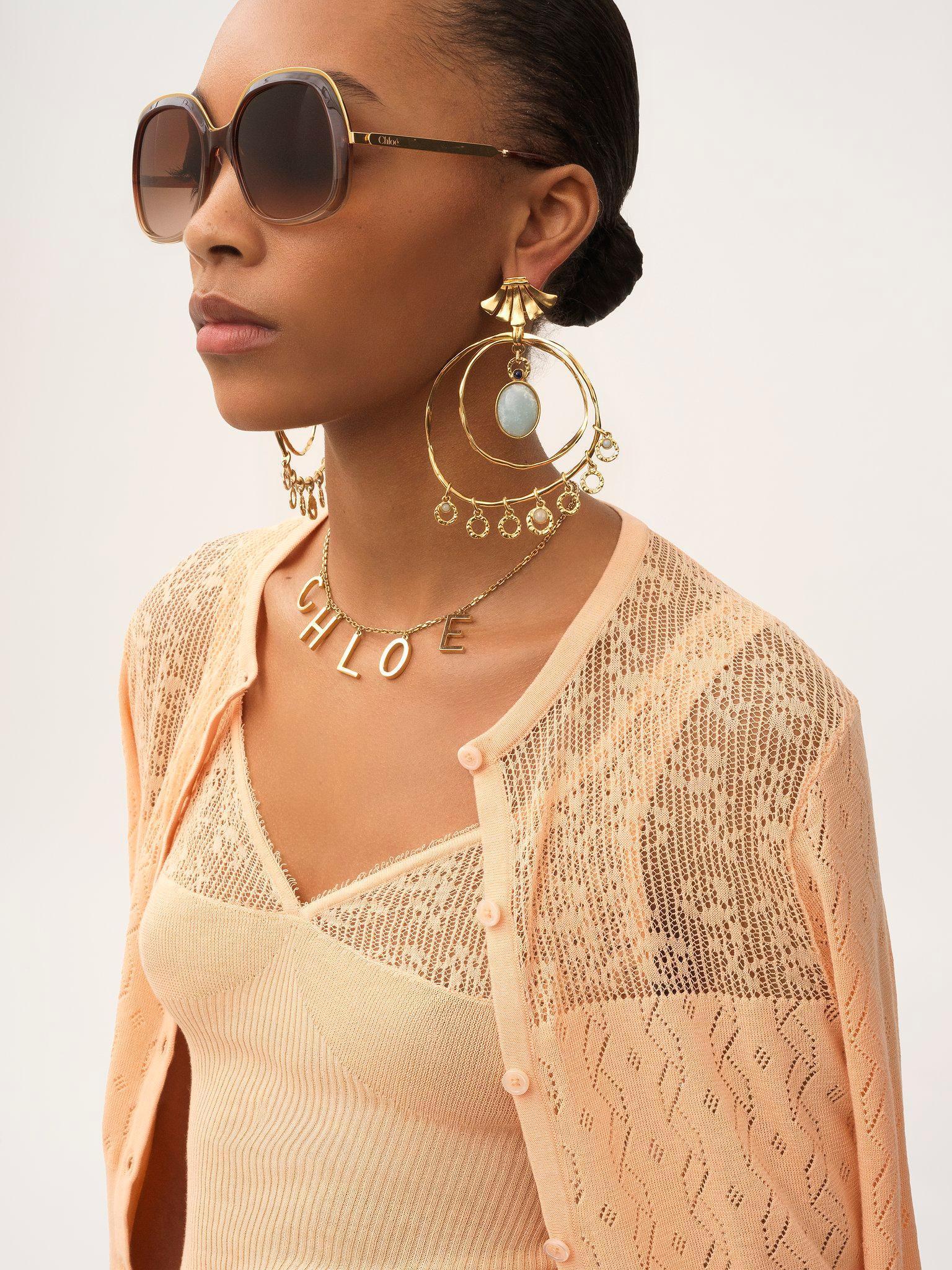 Twin set in cotton knit Product Image