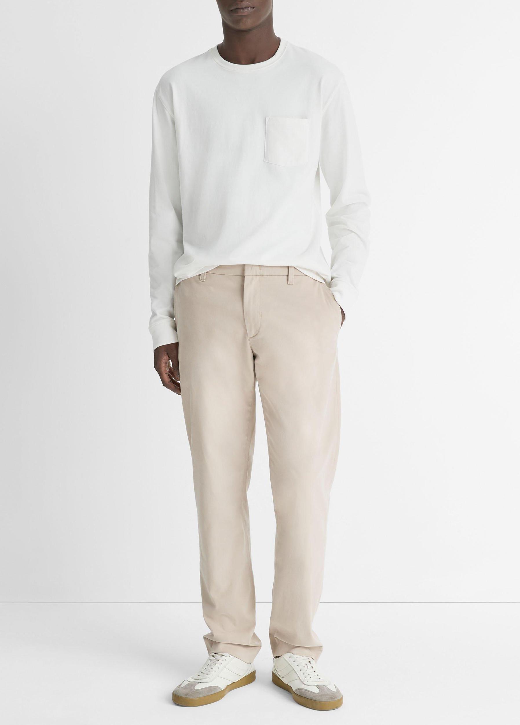 Dylan Slim Cotton Chino Pant Product Image