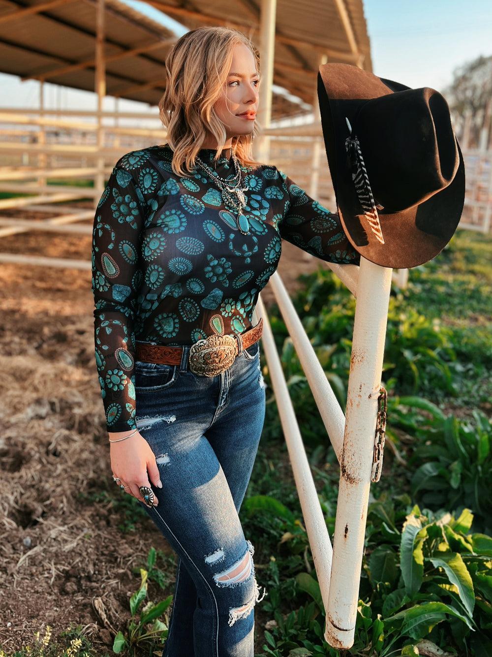 Forever In Turquoise Top Product Image