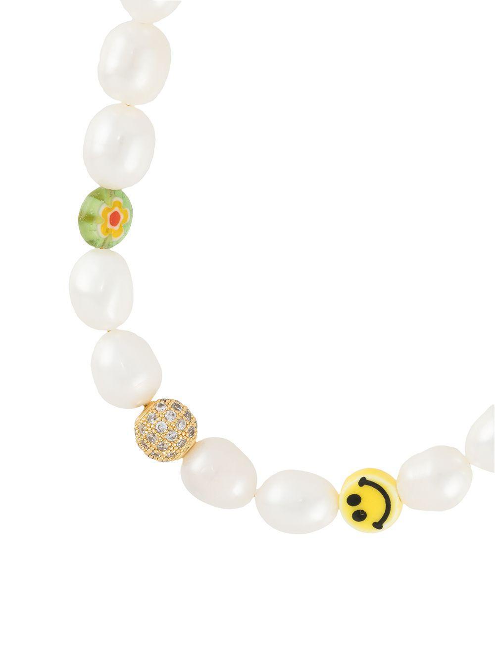 pearl detail necklace Product Image